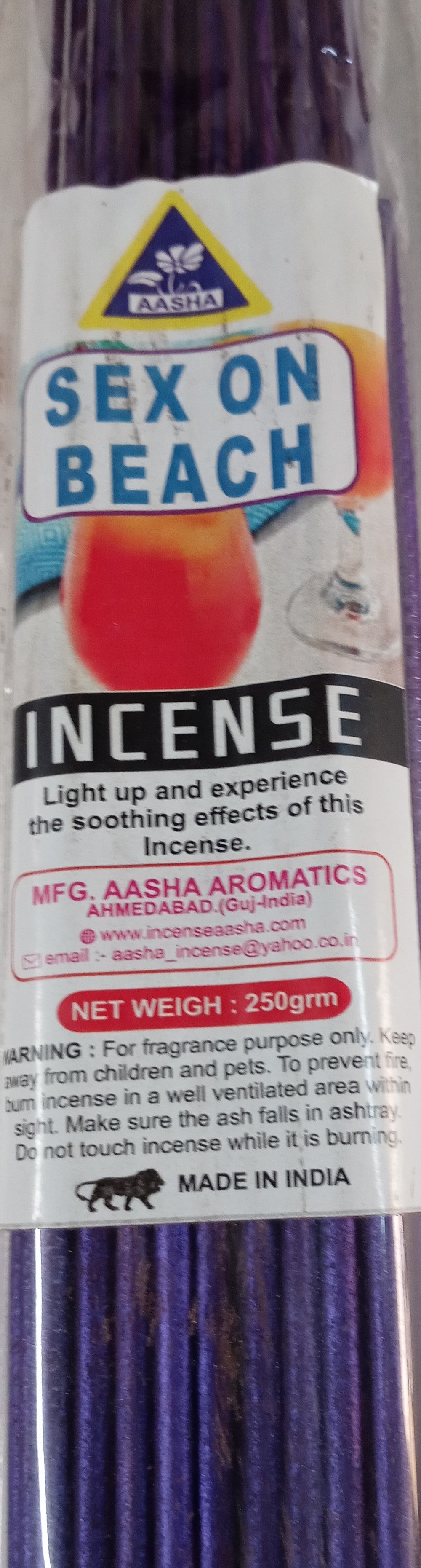 Aasha Sex On Beach-16 Inch-40 Sticks