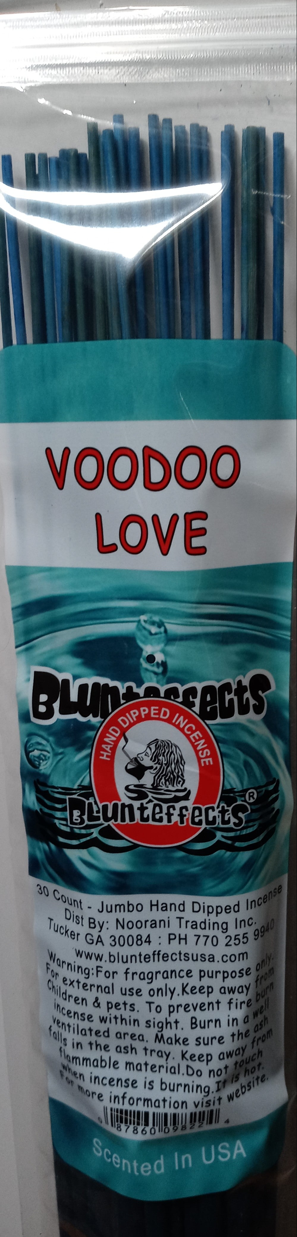 Blunteffects Vodoo Love 19 Inch Jumbo Incense Sticks - 30 Sticks